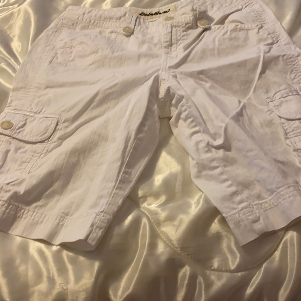 White Bermuda shirts Eddie Bauer